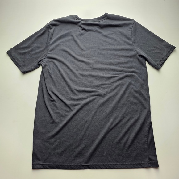 Oakley Hydrolix Mens Graphic T-Shirt Black Short Sleeve Regular Fit Medium - Picture 2 of 7